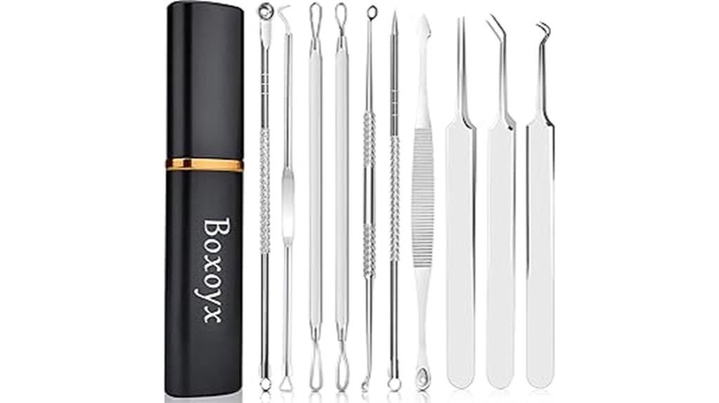 pimple popping tool kit