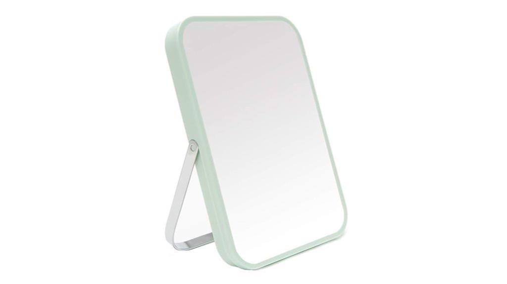 portable folding makeup mirror