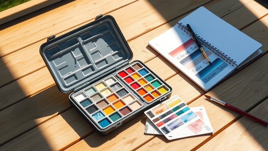 portable high quality art supplies