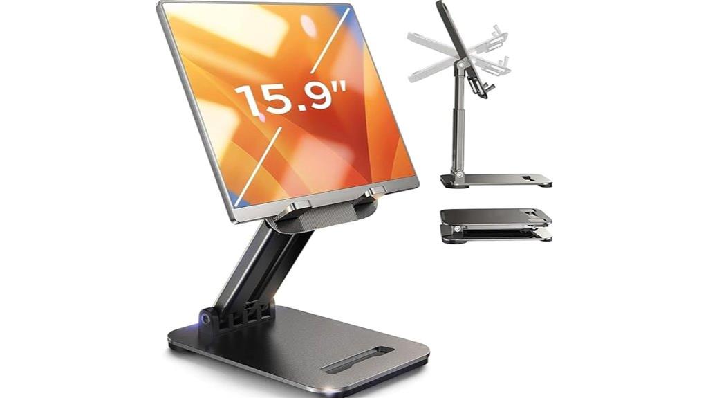 portable ipad kindle stand