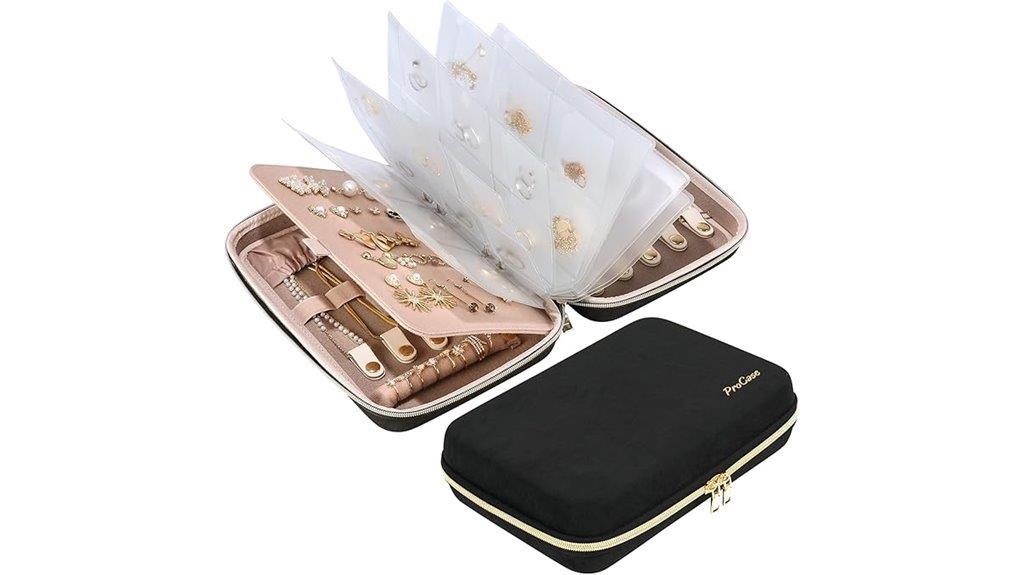 portable jewelry travel organizer