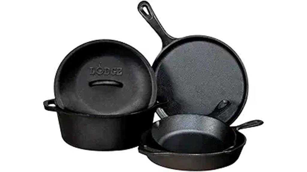 premium cast iron set