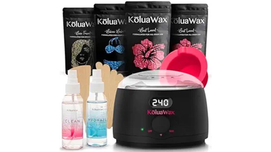 premium women s waxing kit