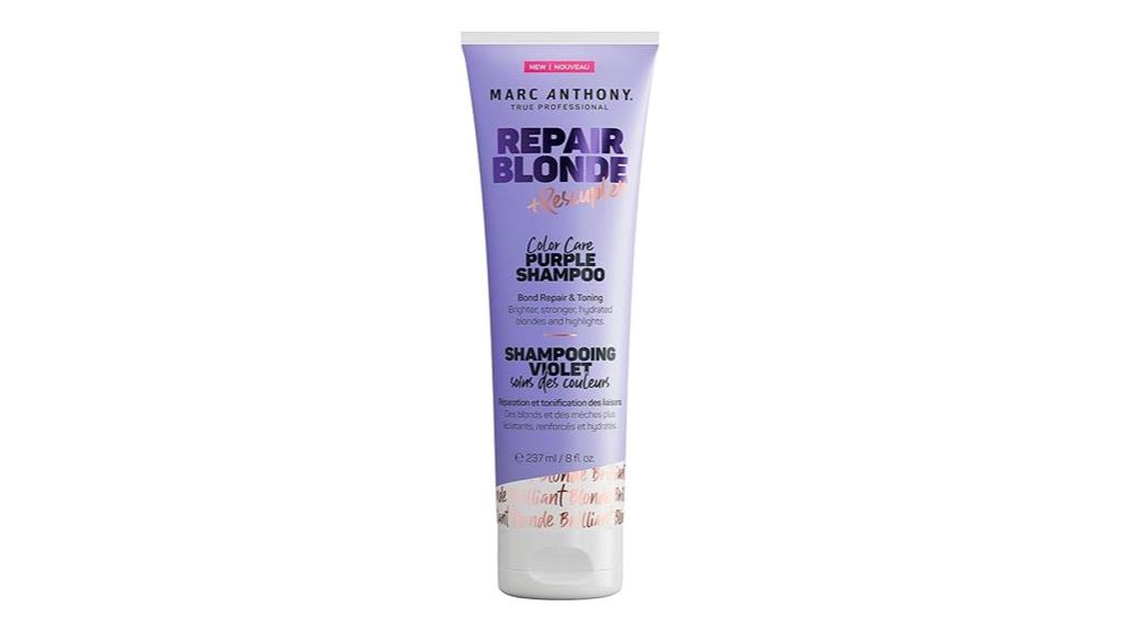 purple shampoo for blonde repair