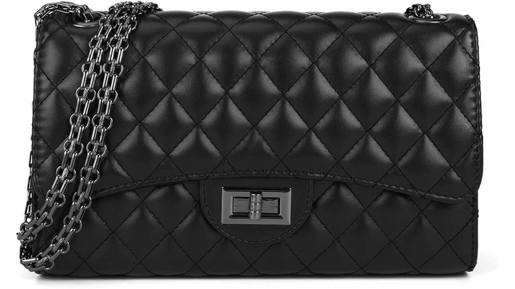 quilted crossbody purse