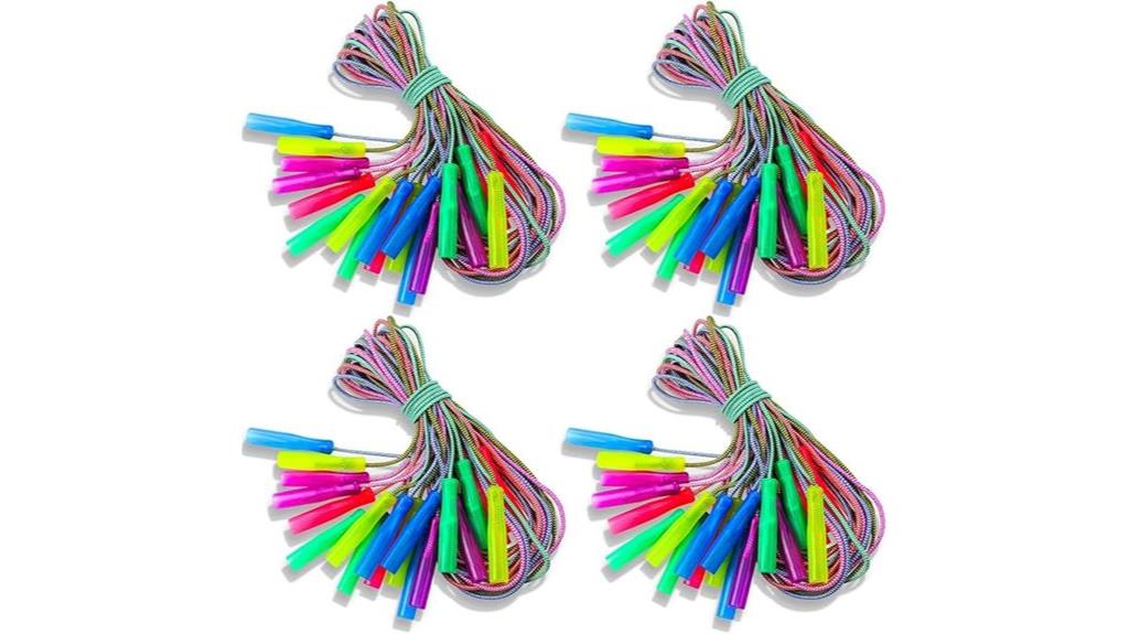 rainbow nylon jump ropes