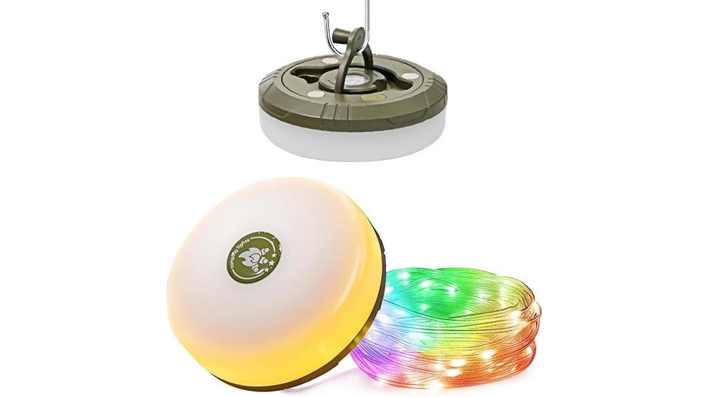 rechargeable rgb outdoor string