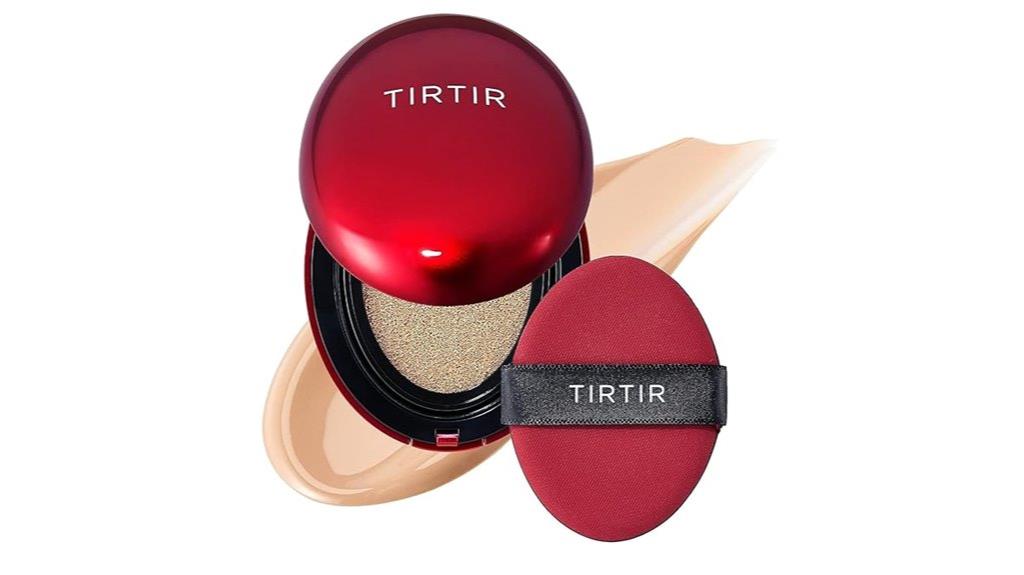 red cushion foundation mask