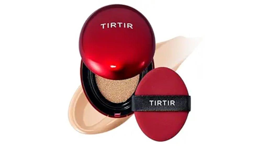 red cushion foundation mask