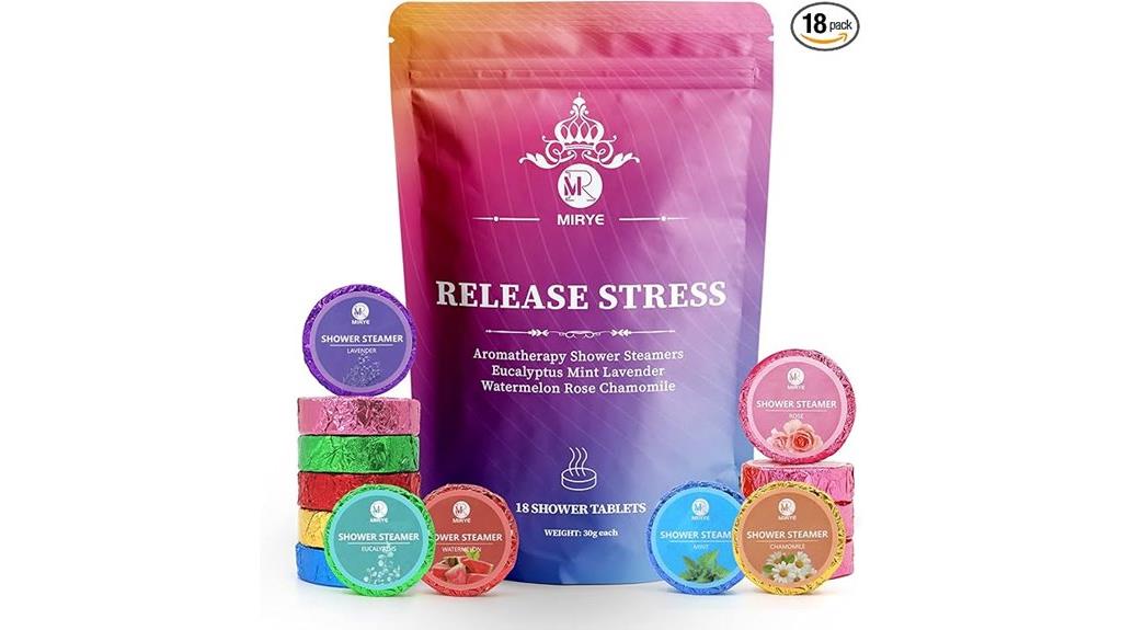 relaxing aromatic bath bombs