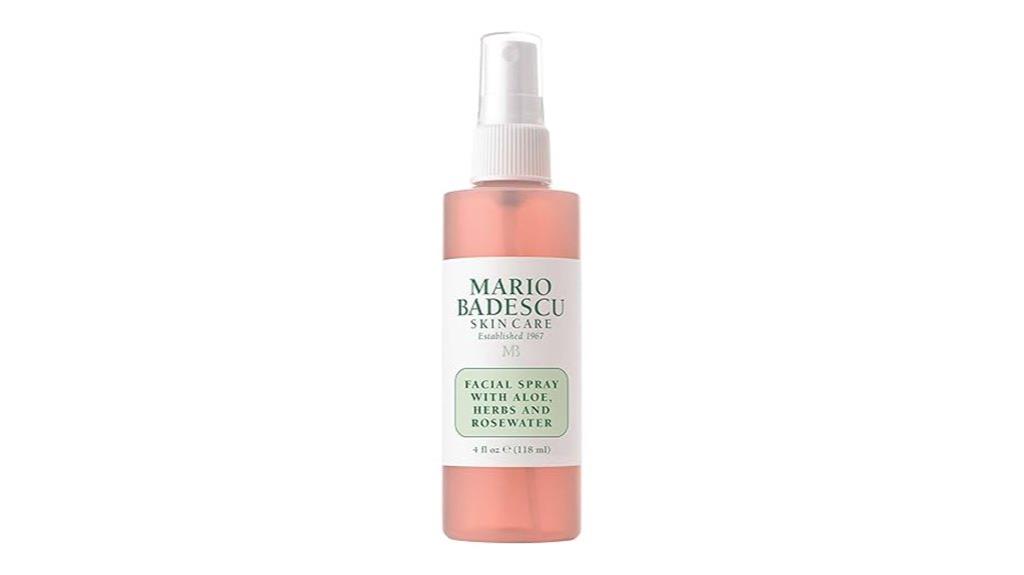 rose water facial spray