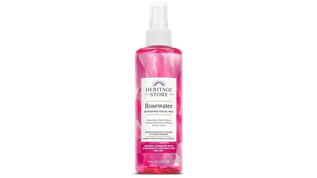 rosewater facial mist 8oz