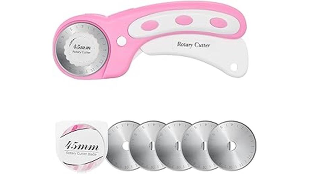 rotary cutter with blades