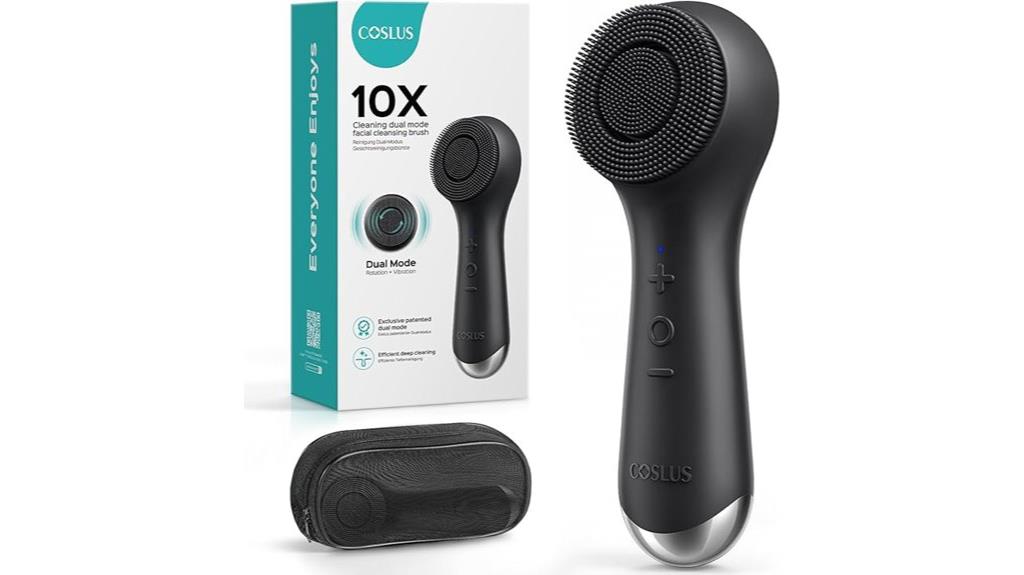 rotating vibration facial brush