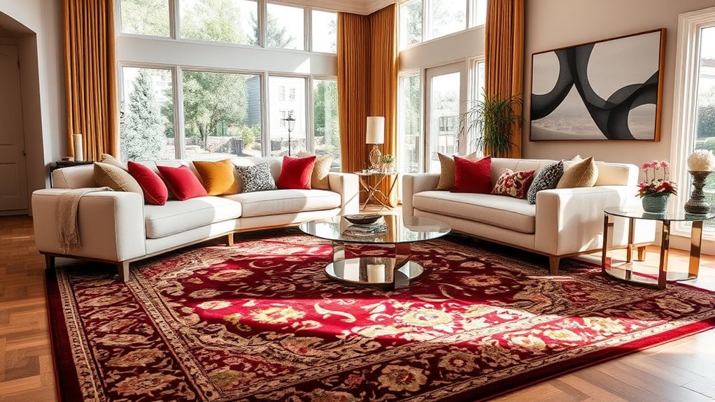 rug material size safety