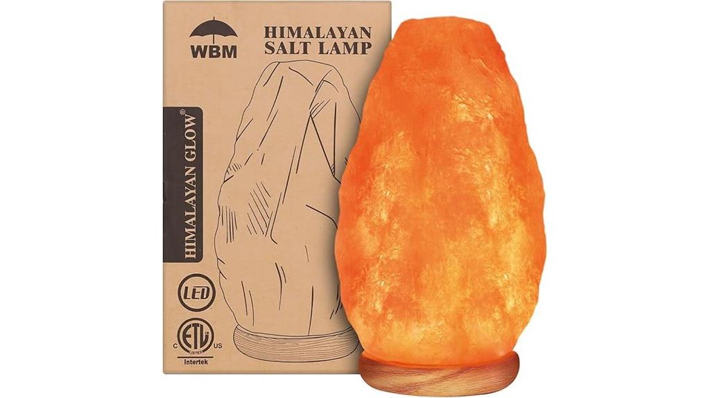 salt lamp with dimmer