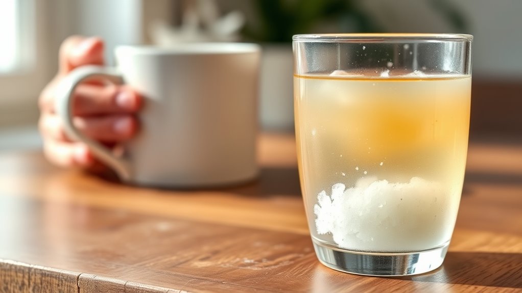saltwater gargle relieves throat