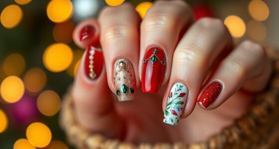 seasonal celebratory nail styles
