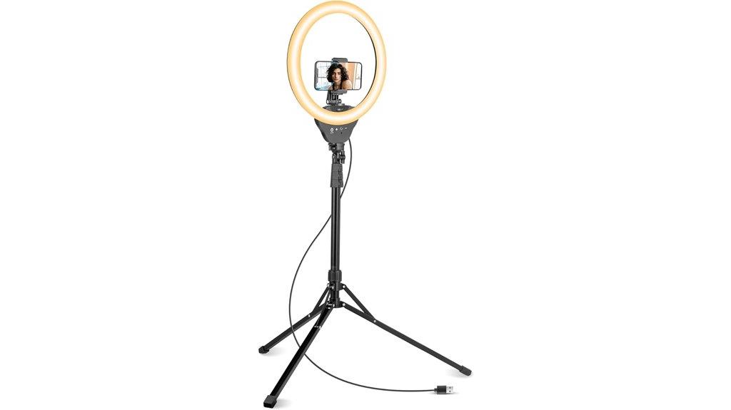 selfie ring light set