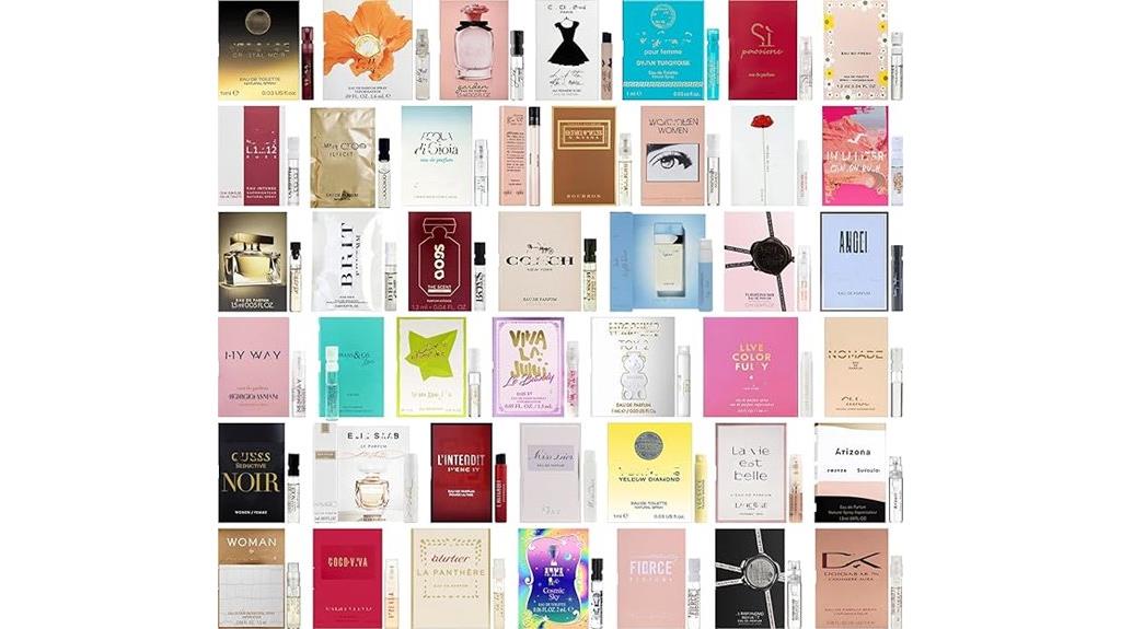 set of 12 women s perfume samples