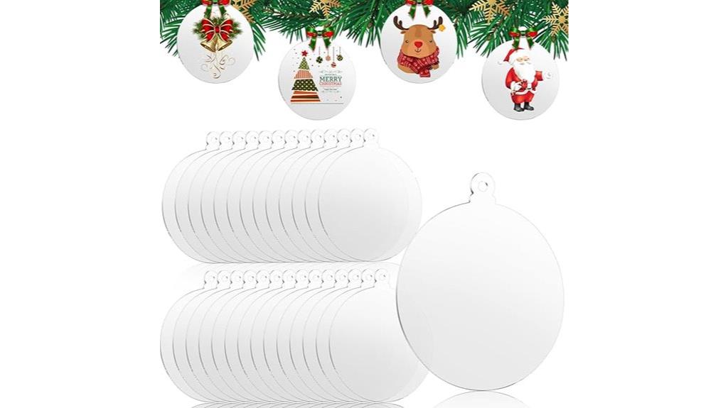 set of 200 christmas ornaments