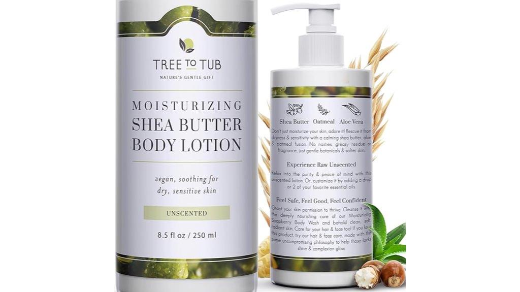 shea butter body lotion