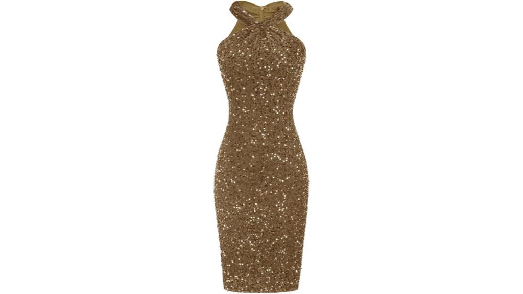 shimmering women s sequin dress