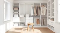 simplify with organized closet