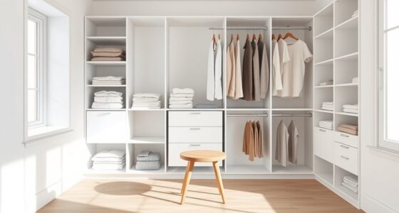 simplify with organized closet