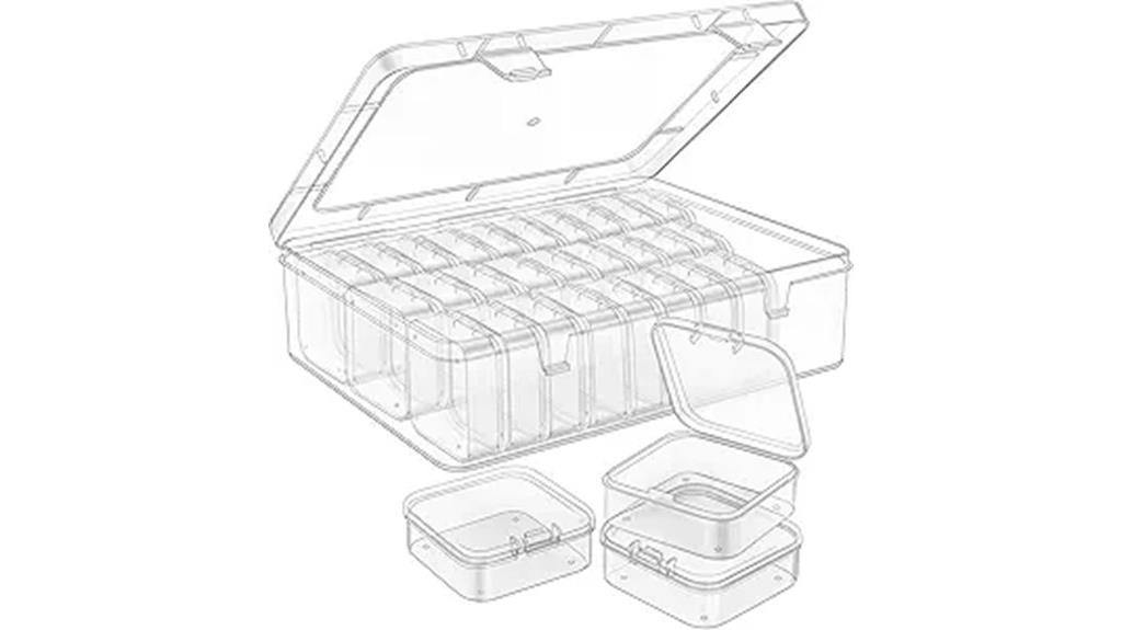 small bead storage organizer