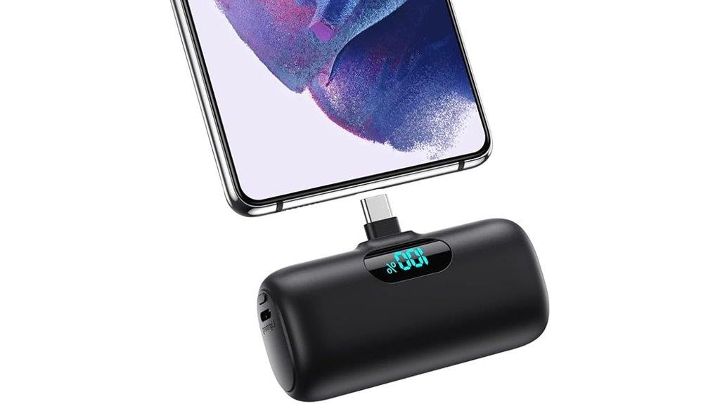 small lcd power bank