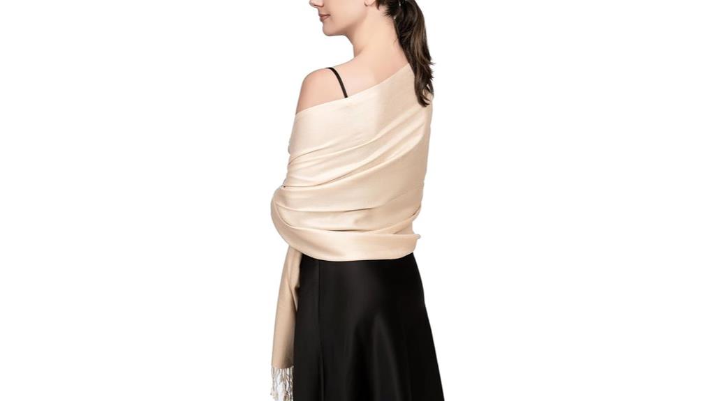 soft silky pashmina scarves