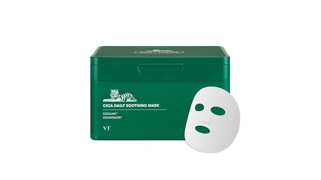 soothing cica mask sheets