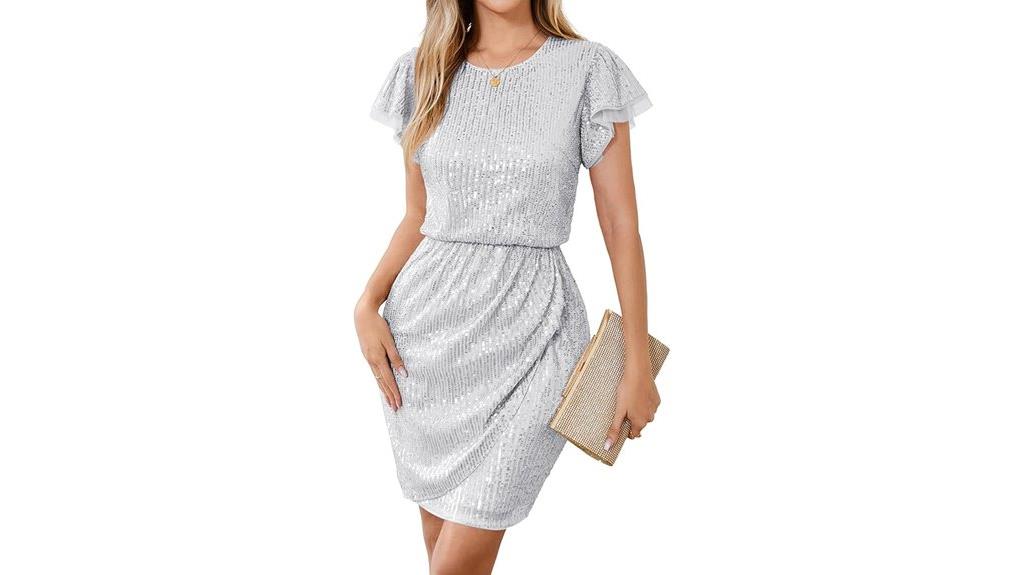 sparkly sequin party dress
