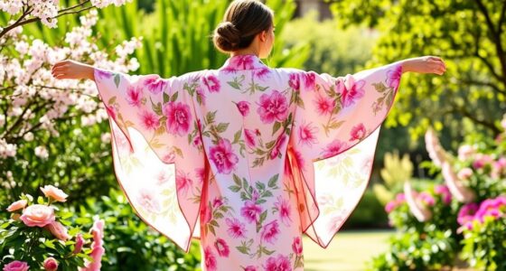 spring floral kimono styles