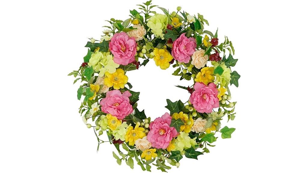 spring summer wreaths front door