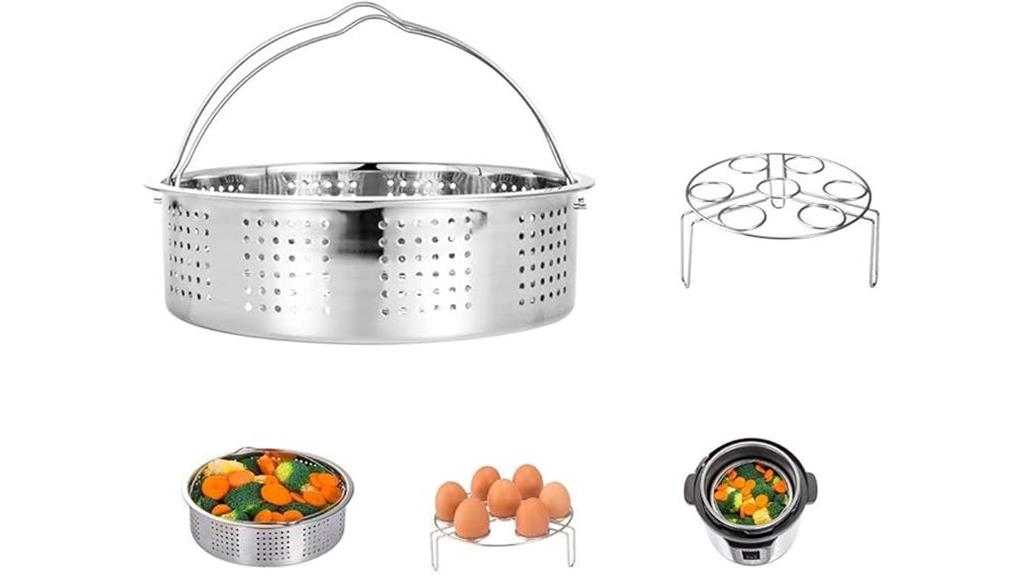 stainless steel egg steamer
