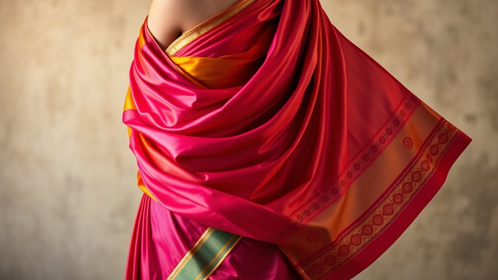stunning saree draping tricks