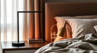 stylish functional bedside lighting