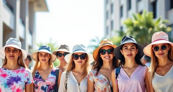 stylish sun protection accessories