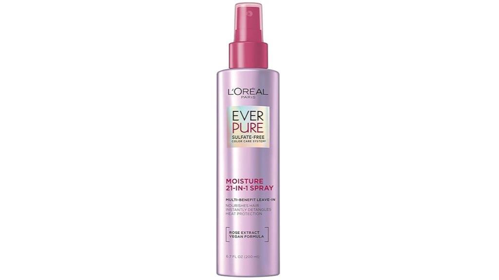 sulfate free moisturizing leave in