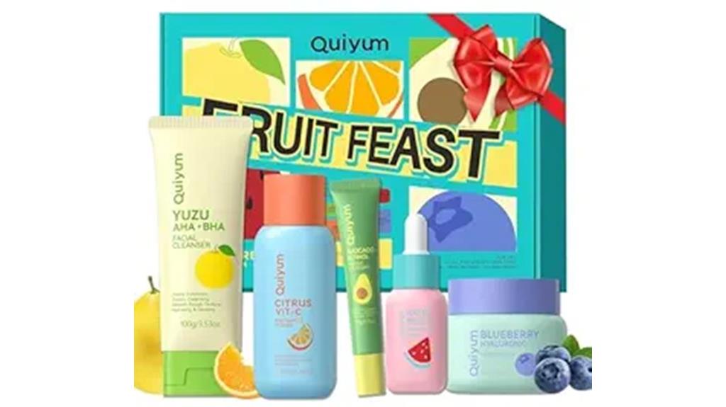 teen and women fruit skincare