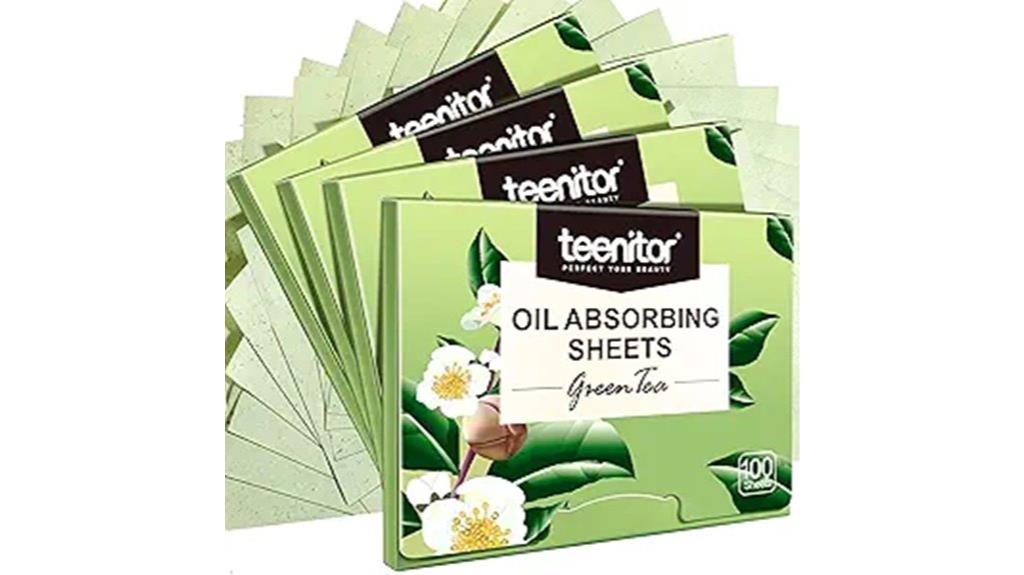 teenitor face oil sheets