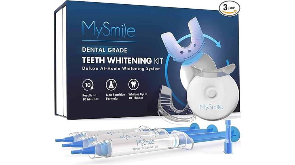 teeth whitening with led