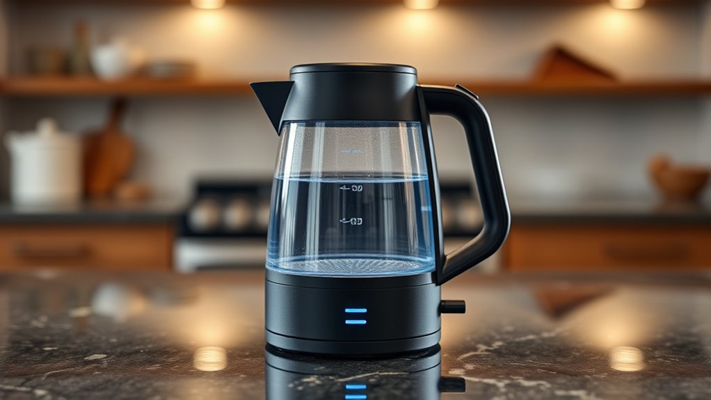 temperature controlled electric kettles