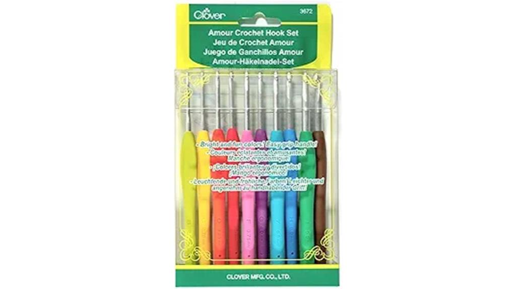 ten crochet hook sizes