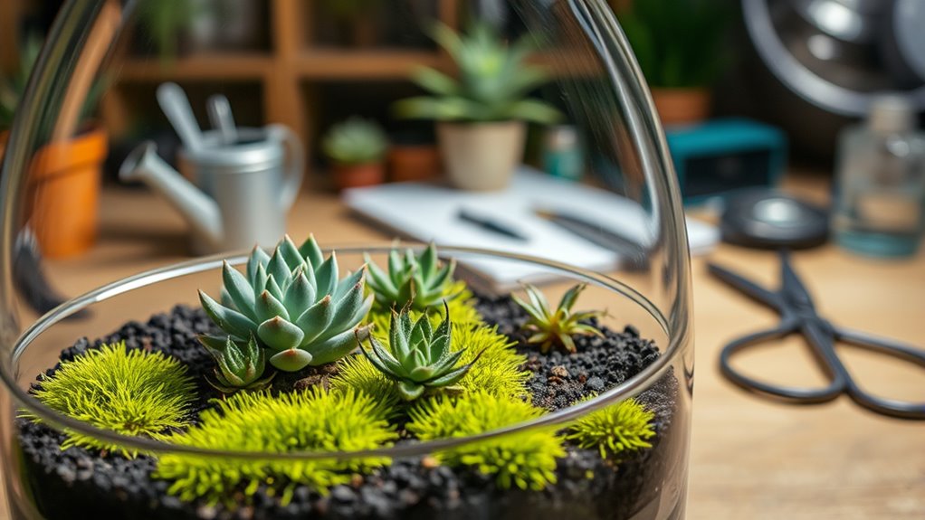 terrarium troubleshooting and maintenance