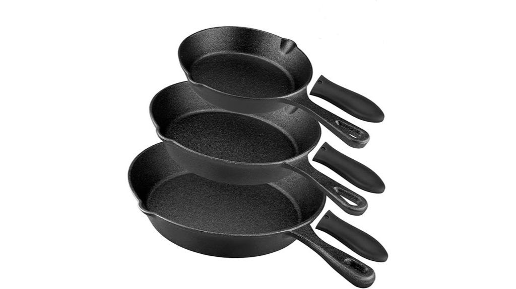 three piece cast iron