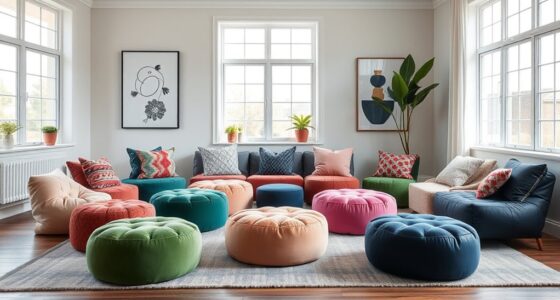 top 15 comfortable stylish poufs