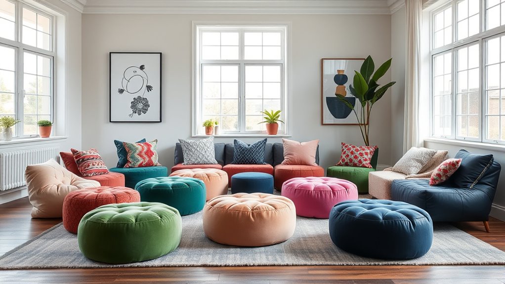top 15 comfortable stylish poufs